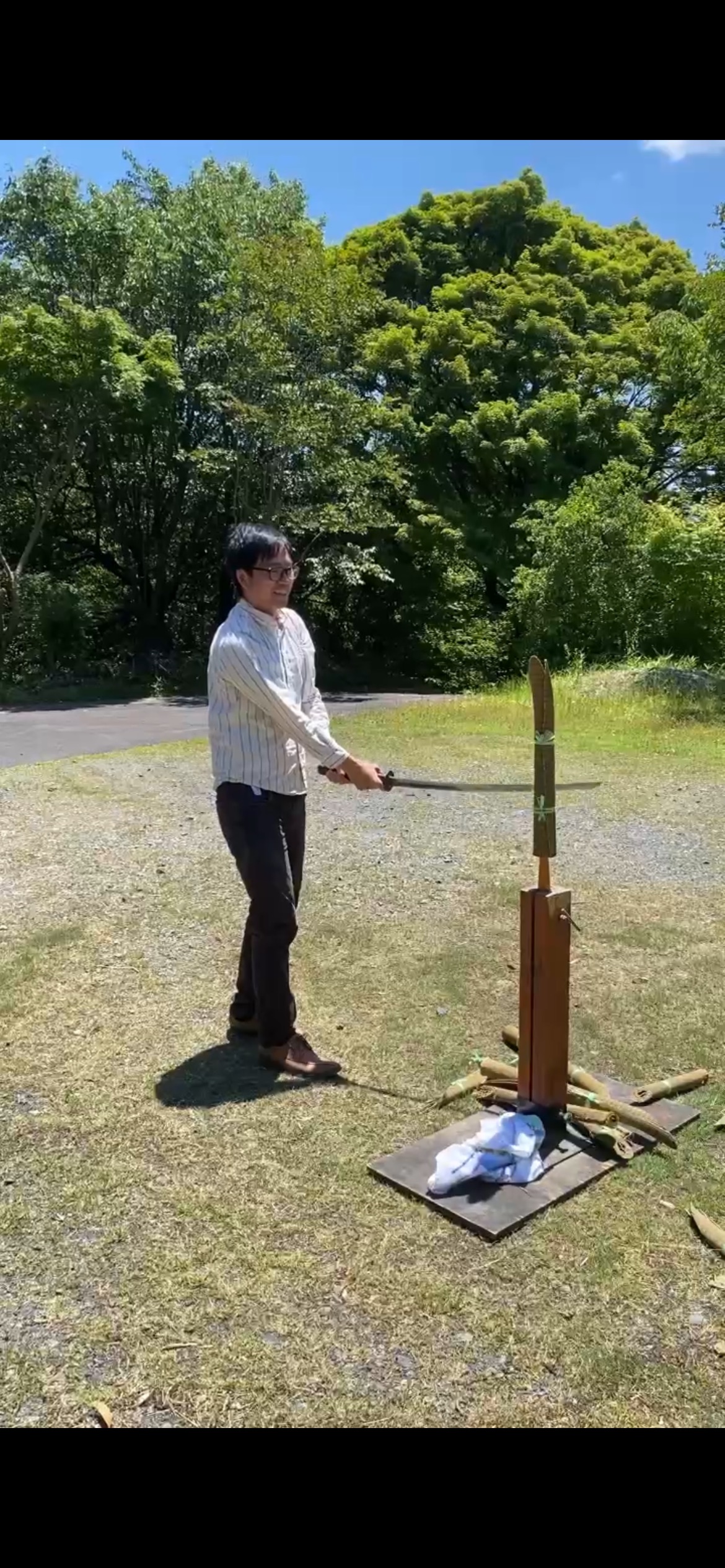 Samurai Sword Cutting